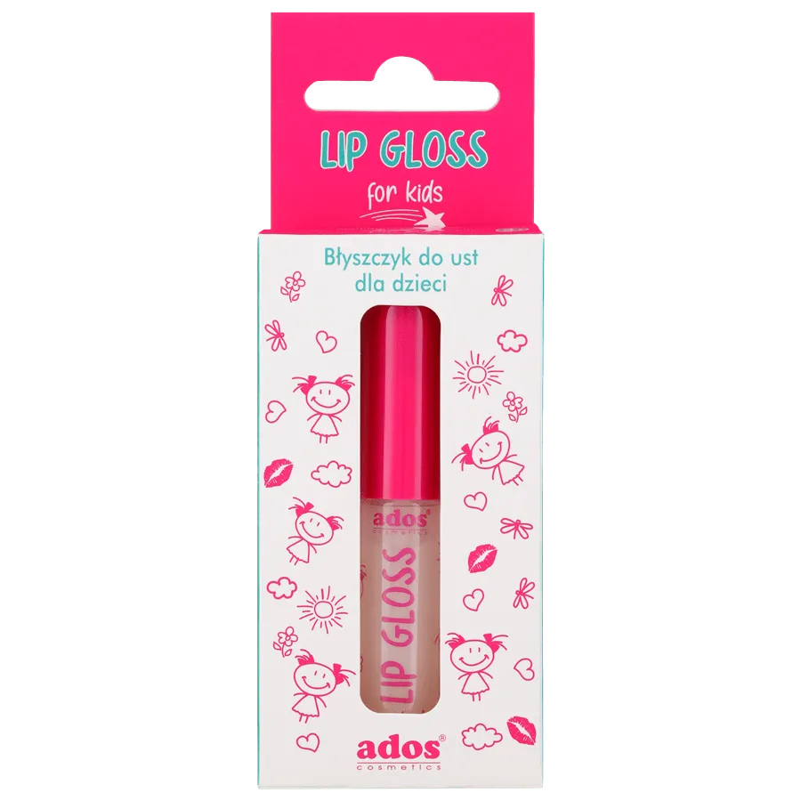 Ados Lip Gloss Kids Lucidalabbra 4,5 ml gusto frutta