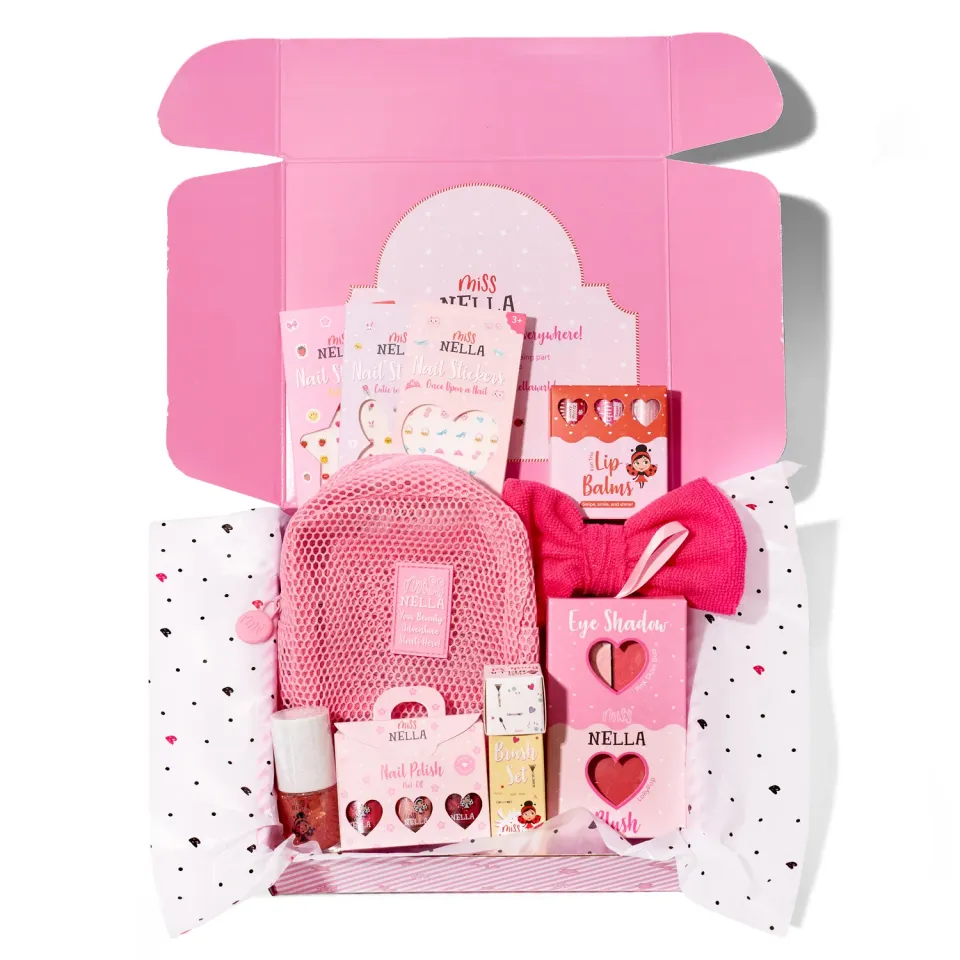 Miss Nella Little Beauty Box set trucco bambina glitter