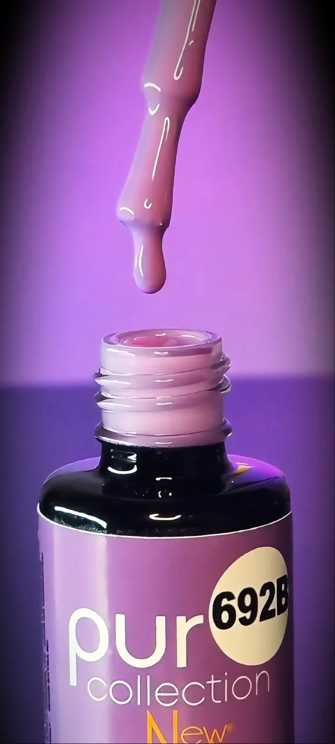 New Nails System Puro 692B smalto semipermanente lilla vivo 5ml