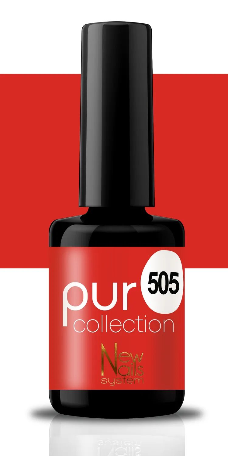 New Nails System Rouge Passion 505 smalto semipermanente rosso deciso