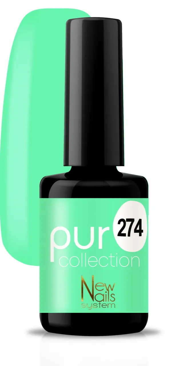 New Nails System Popart 274 smalto semipermanente ice mint