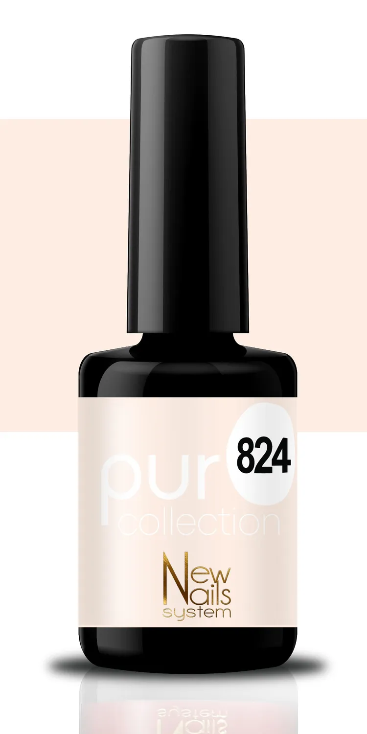 New Nails System Scent of Roses 824 smalto semipermanente cipria chiaro