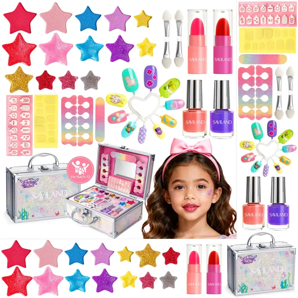 Saviland Kit Smalto Bambini 32 Pezzi Lavabile Atossico