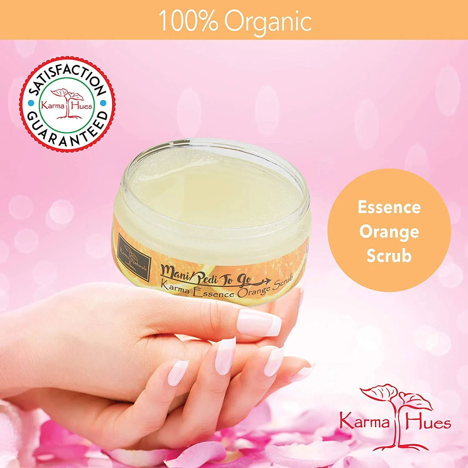 Karma Organic Essence Orange scrub corpo esfoliante zucchero