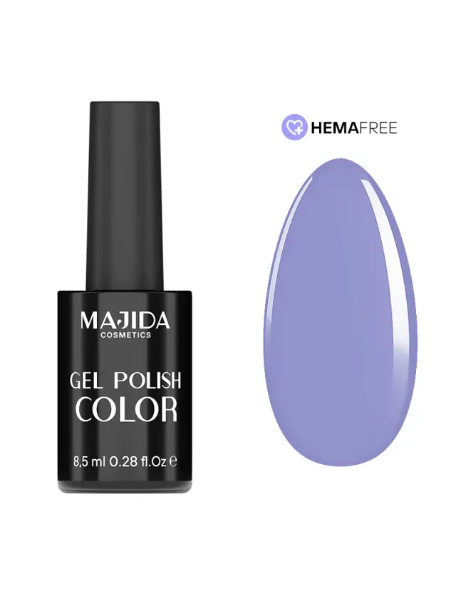 Majida Cosmetics Gel Polish Bluebell smalto semipermanente 8,5 ml coprente