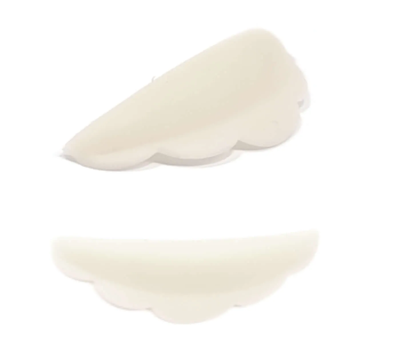 New Nails System Bigodini Silicone Laminazione Ciglia Mista 10 pz