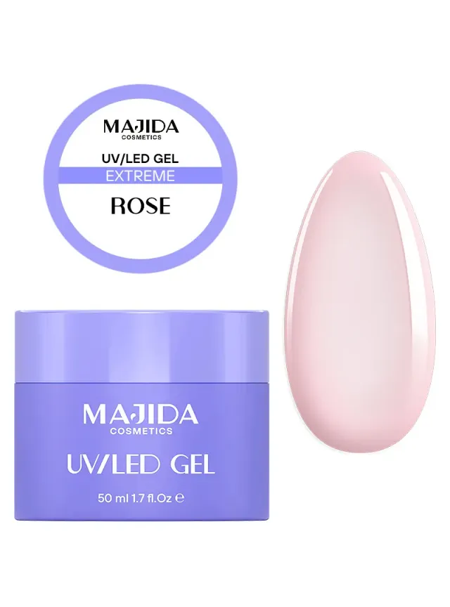 Majida Extreme Gel Rose gel costruttore 50 ml rosa rigido