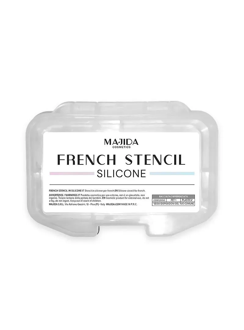 Majida Cosmetics Dual Form French Stencil Silicon Ricostruzione