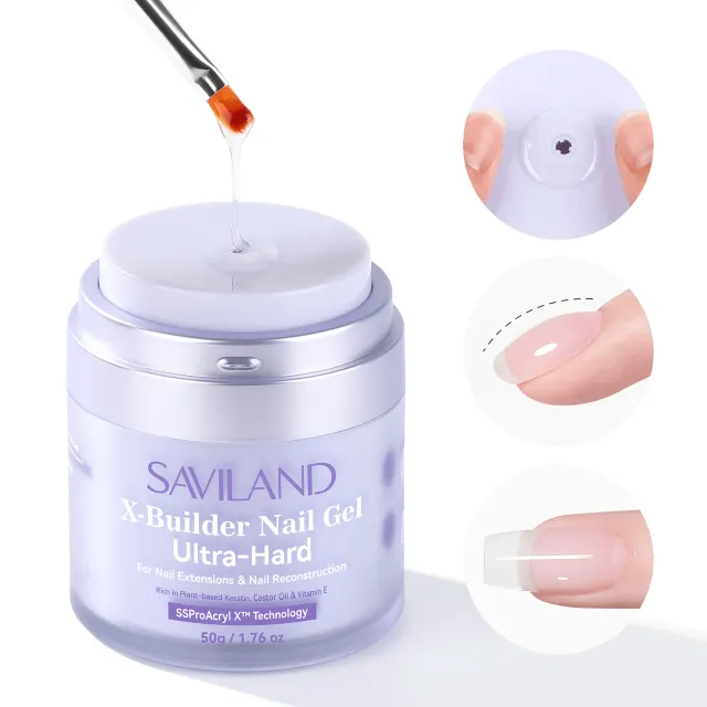 Saviland C Hard builder gel kit estensione 50 ml