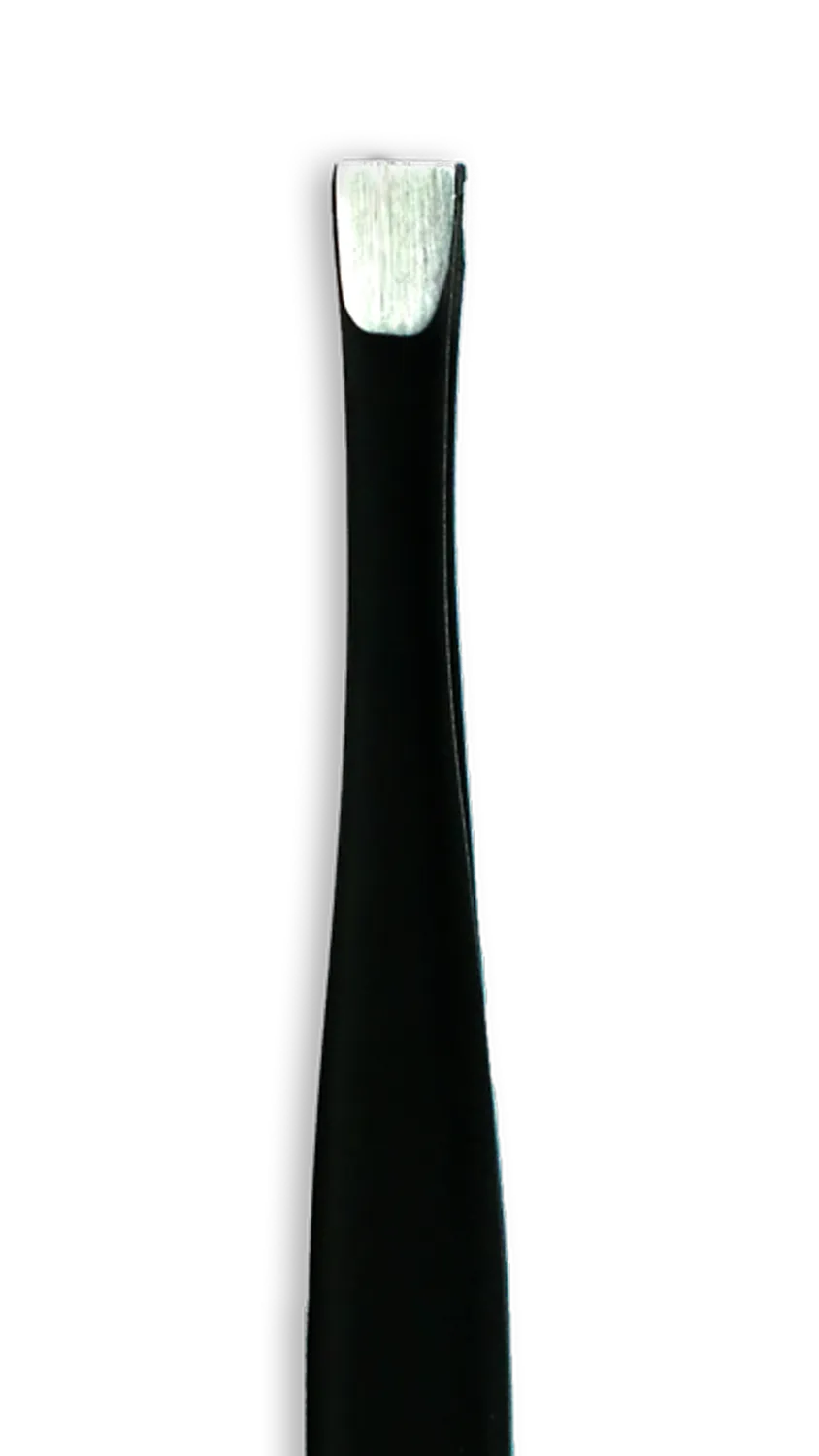 New Nails 0046-60BL pinzetta ciglia acciaio punta diritta