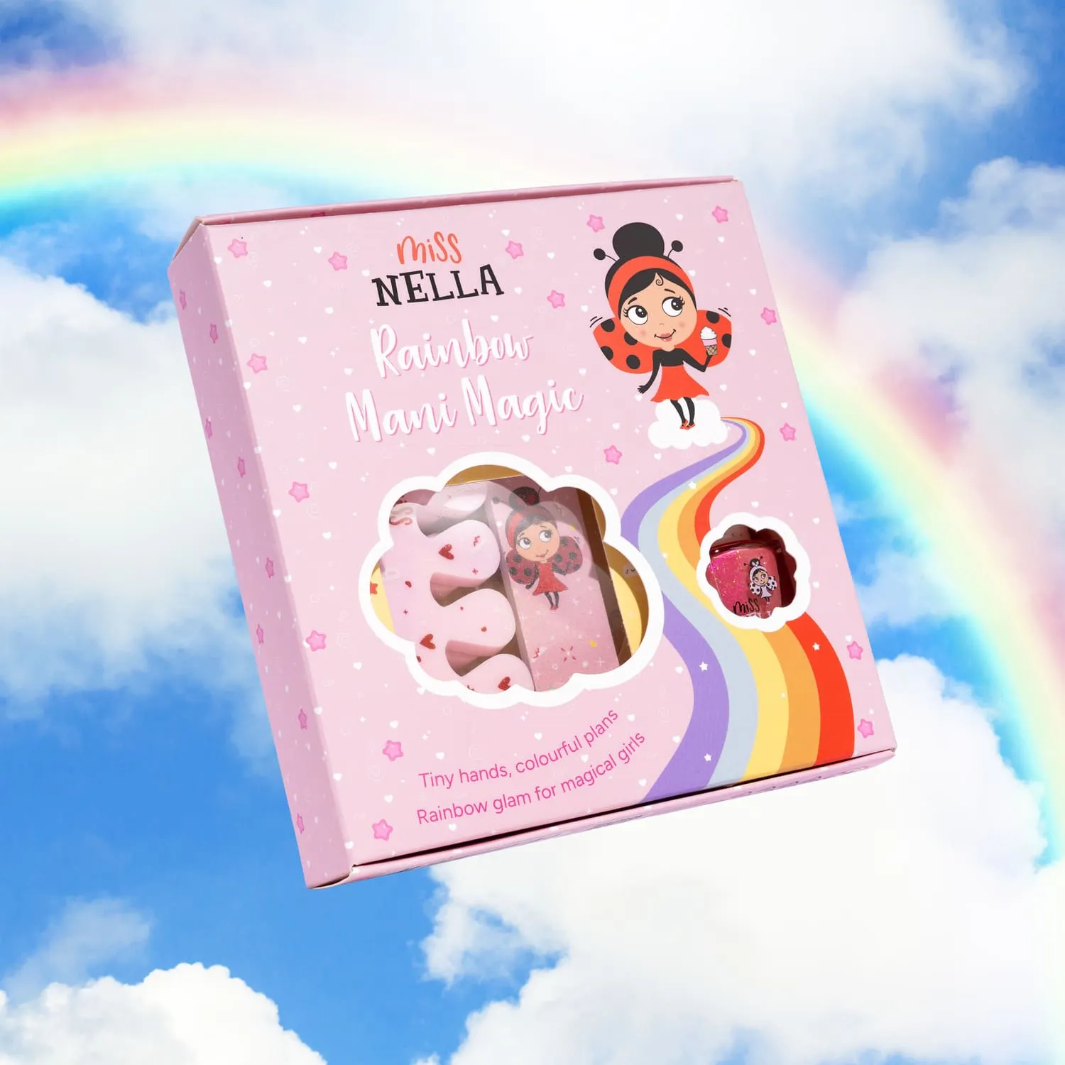 Miss Nella Rainbow Mani Magic Set kit smalti bambina
