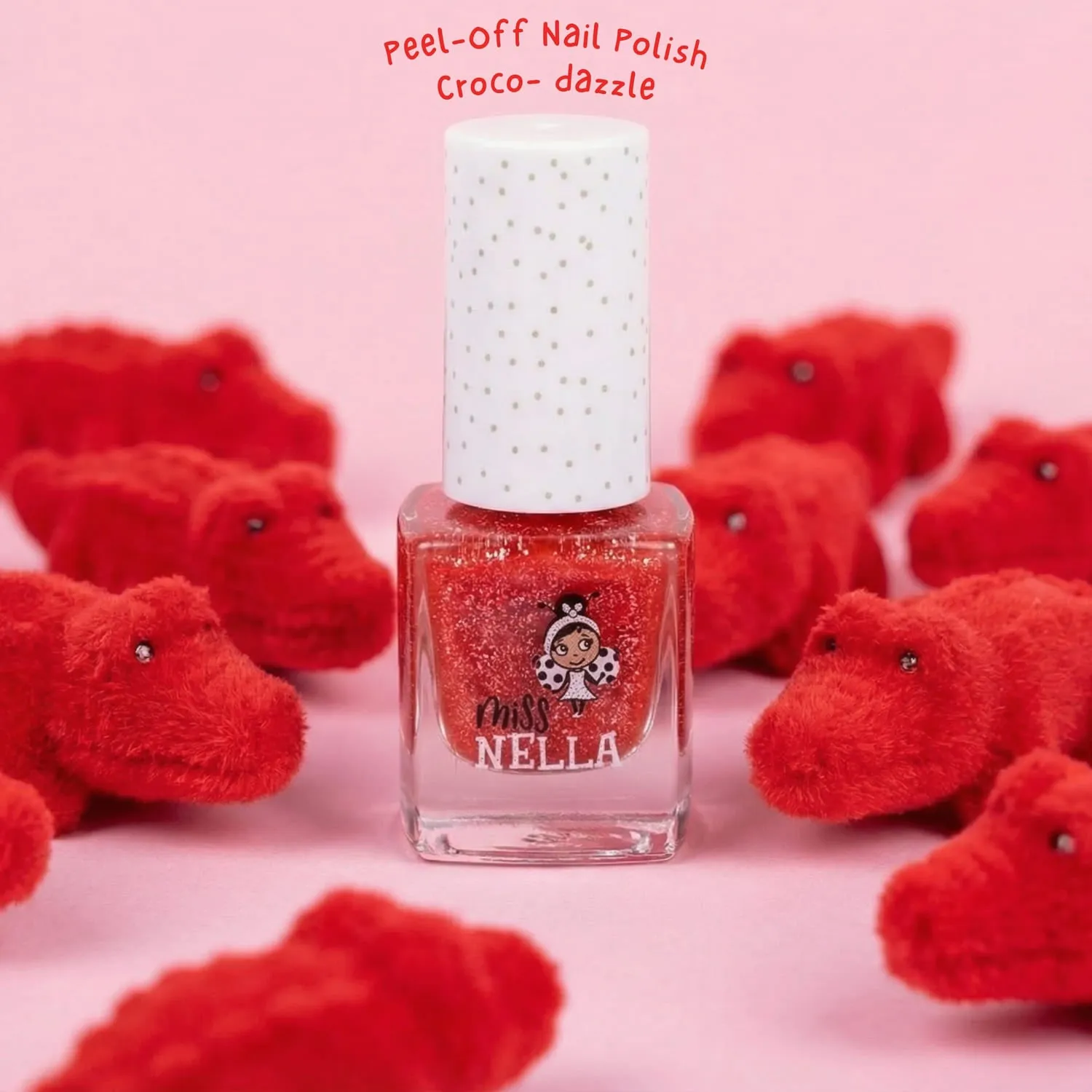 Miss Nella Safari 4 Pack set smalti peel off 4 colori