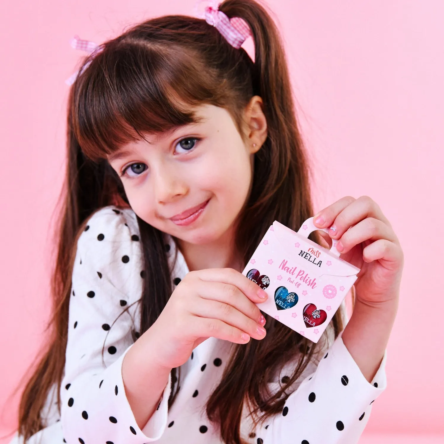 Miss Nella Good Vibes smalto peel-off bambina trio 3pz
