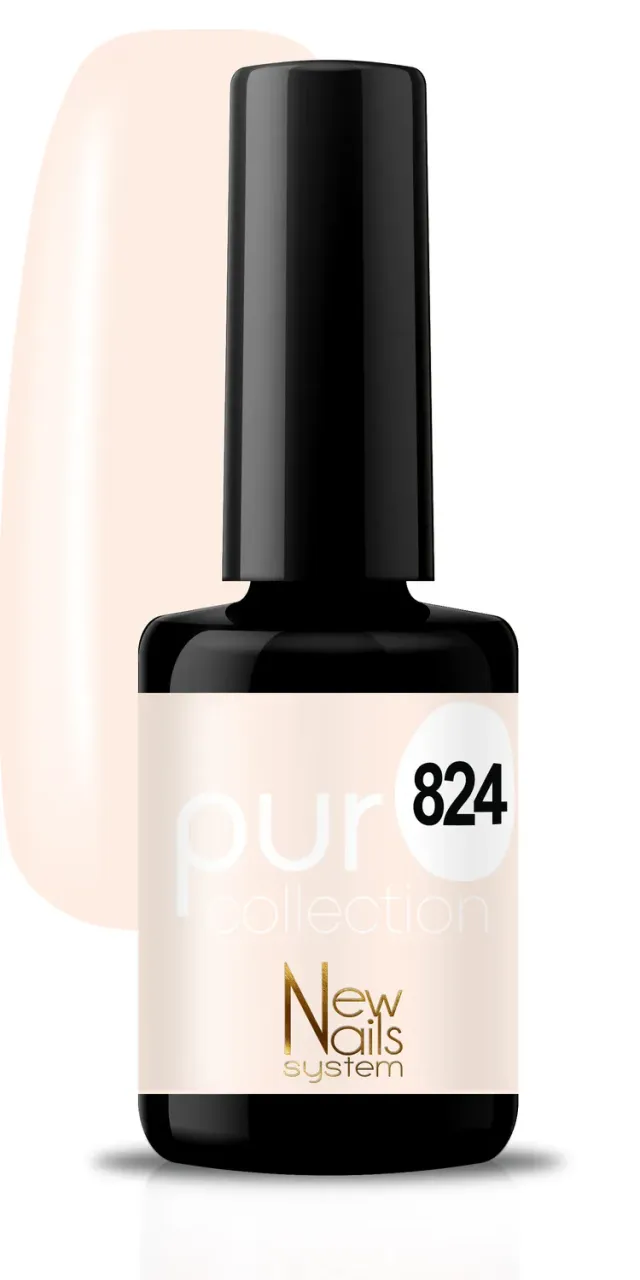 New Nails System Scent of Roses 824 smalto semipermanente cipria chiaro