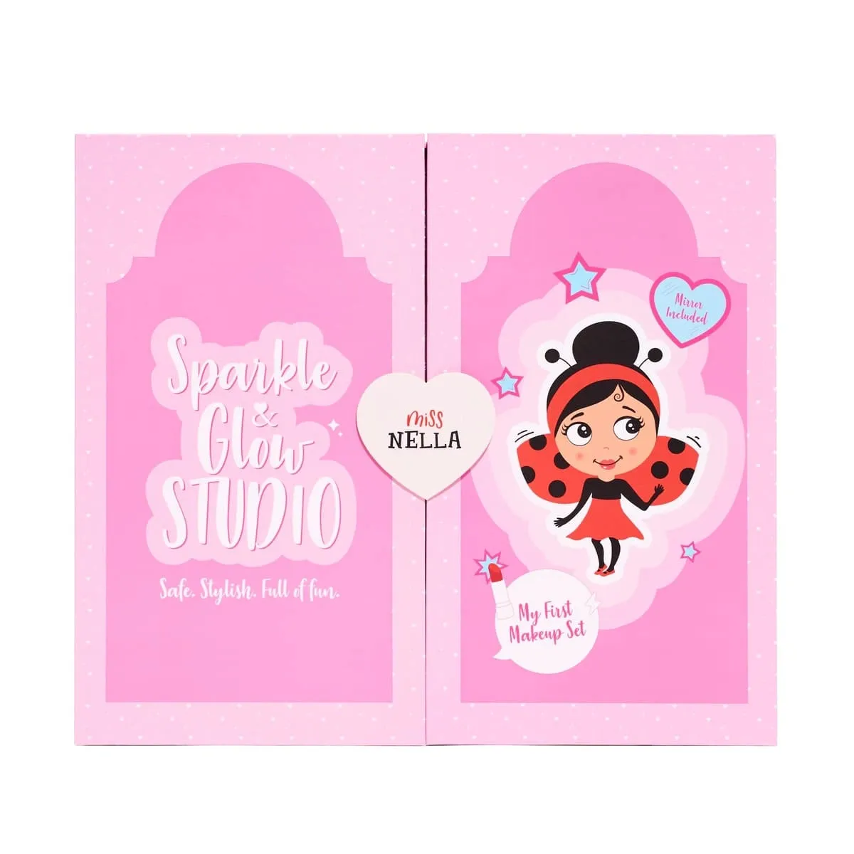 Miss Nella Sparkle & Glow Studio set trucco bambina valigetta