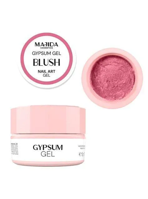 Majida Cosmetics Gypsum Gel Blush gel nail art effetto gesso