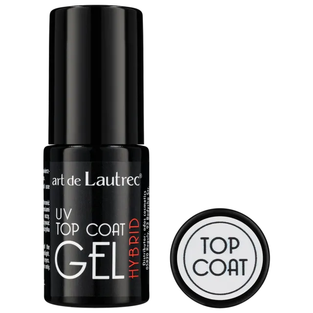 Ados UV Gel Top Coat ibrido semipermanente 6 ml lucido