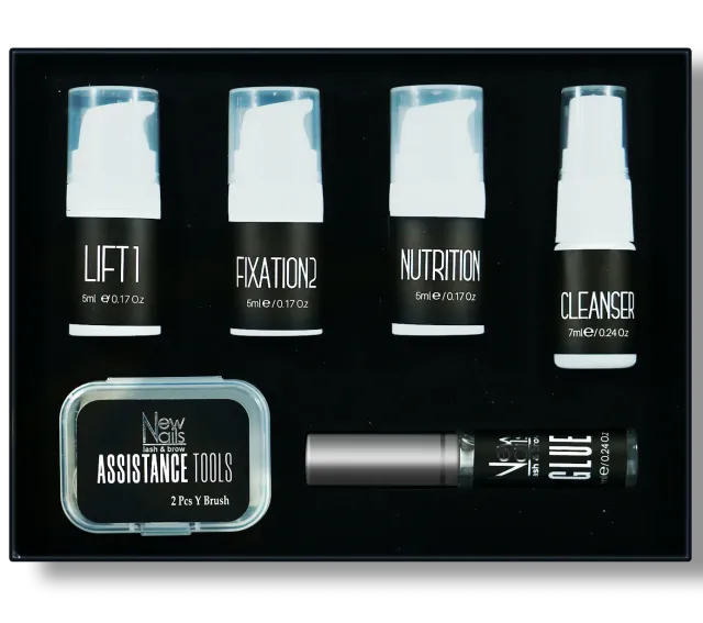 New Nails System kit laminazione sopracciglia brow lift