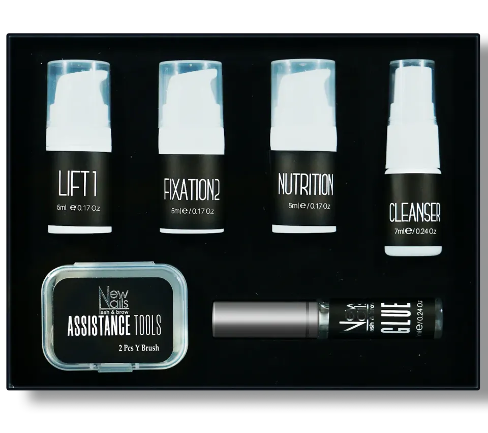 New Nails System kit laminazione sopracciglia brow lift