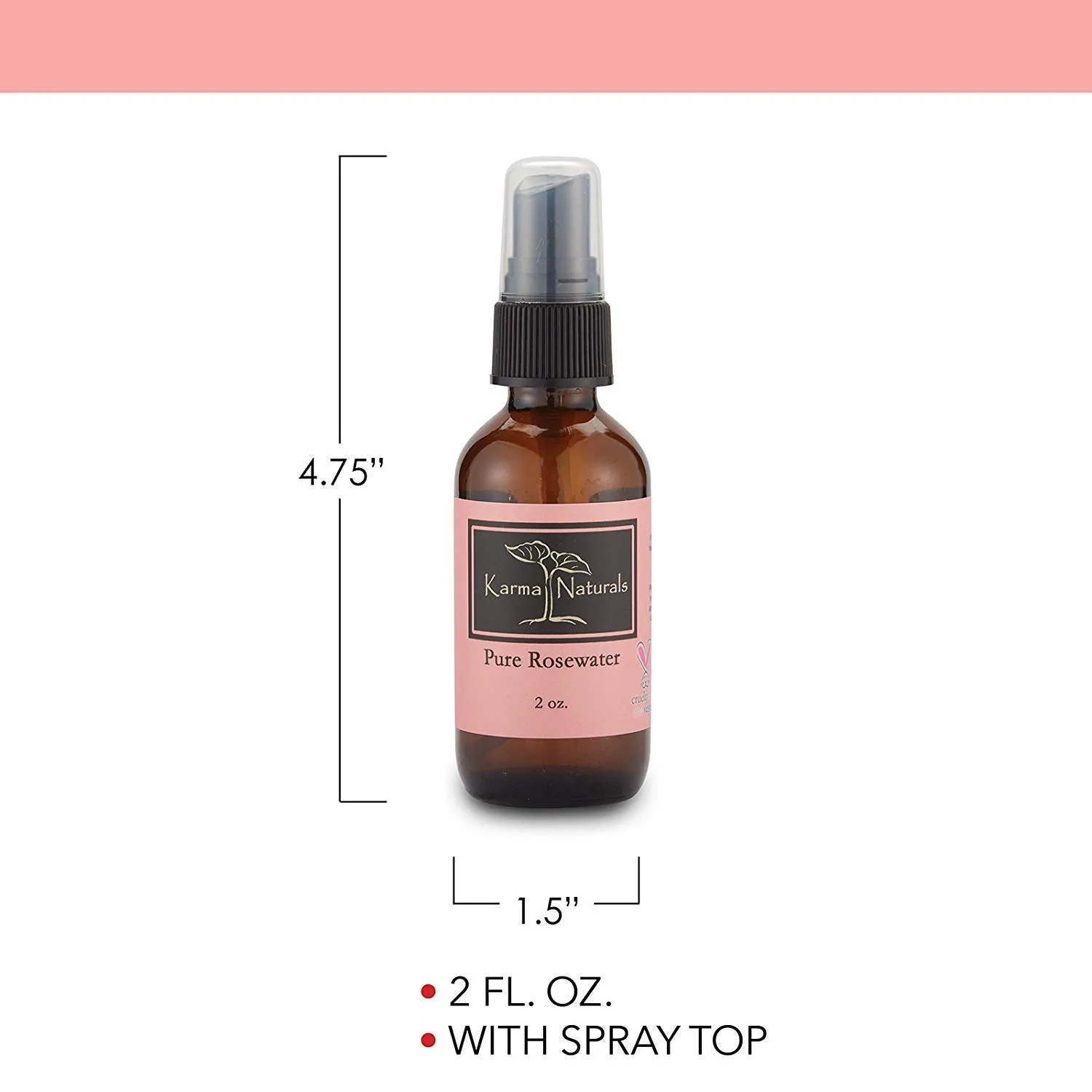 Karma Organic Acqua di Rose spray tonico viso puro 100%