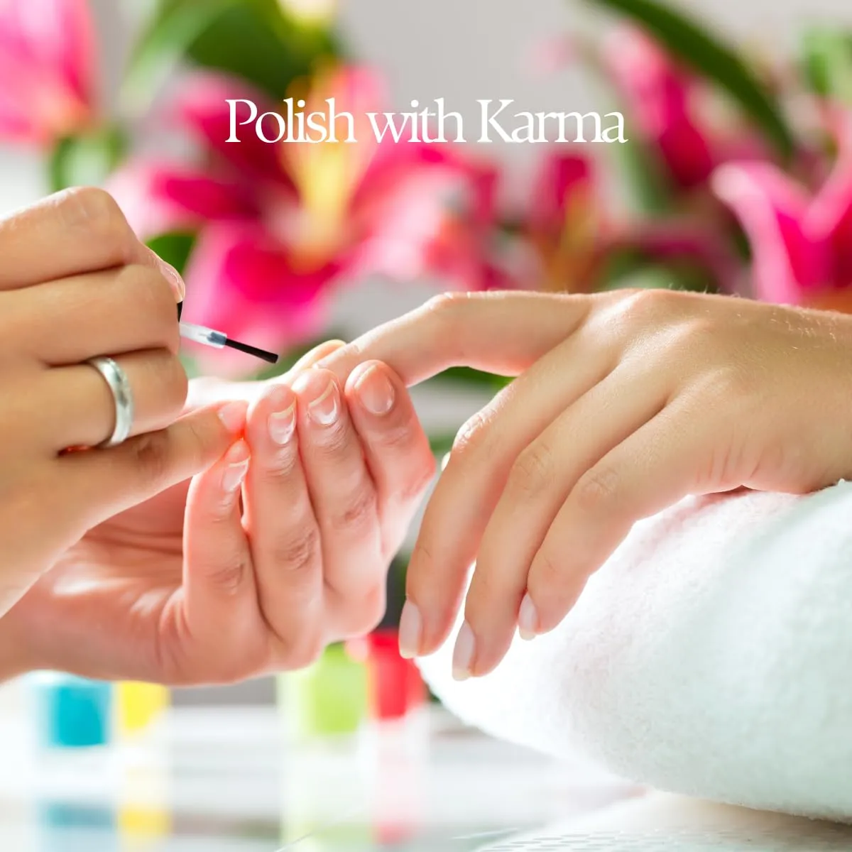 Karma Organic French White smalto unghie coprente