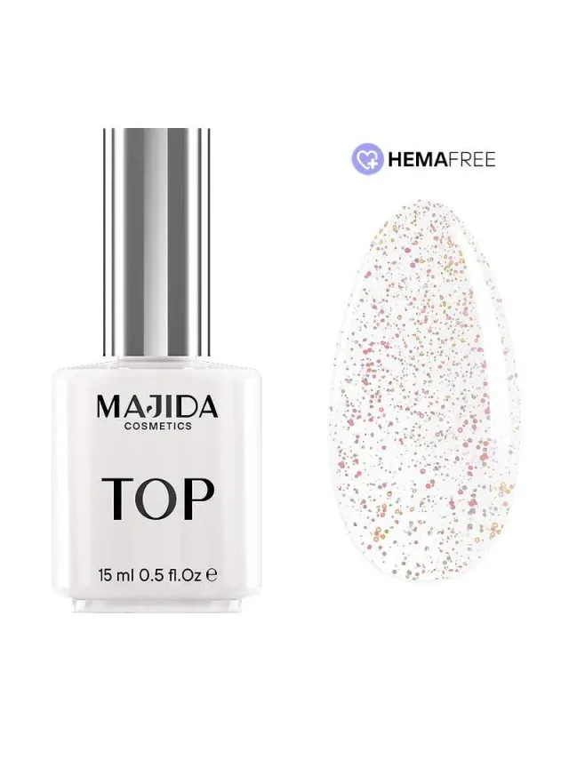 Majida Top Rose Gold top glitter HEMA free