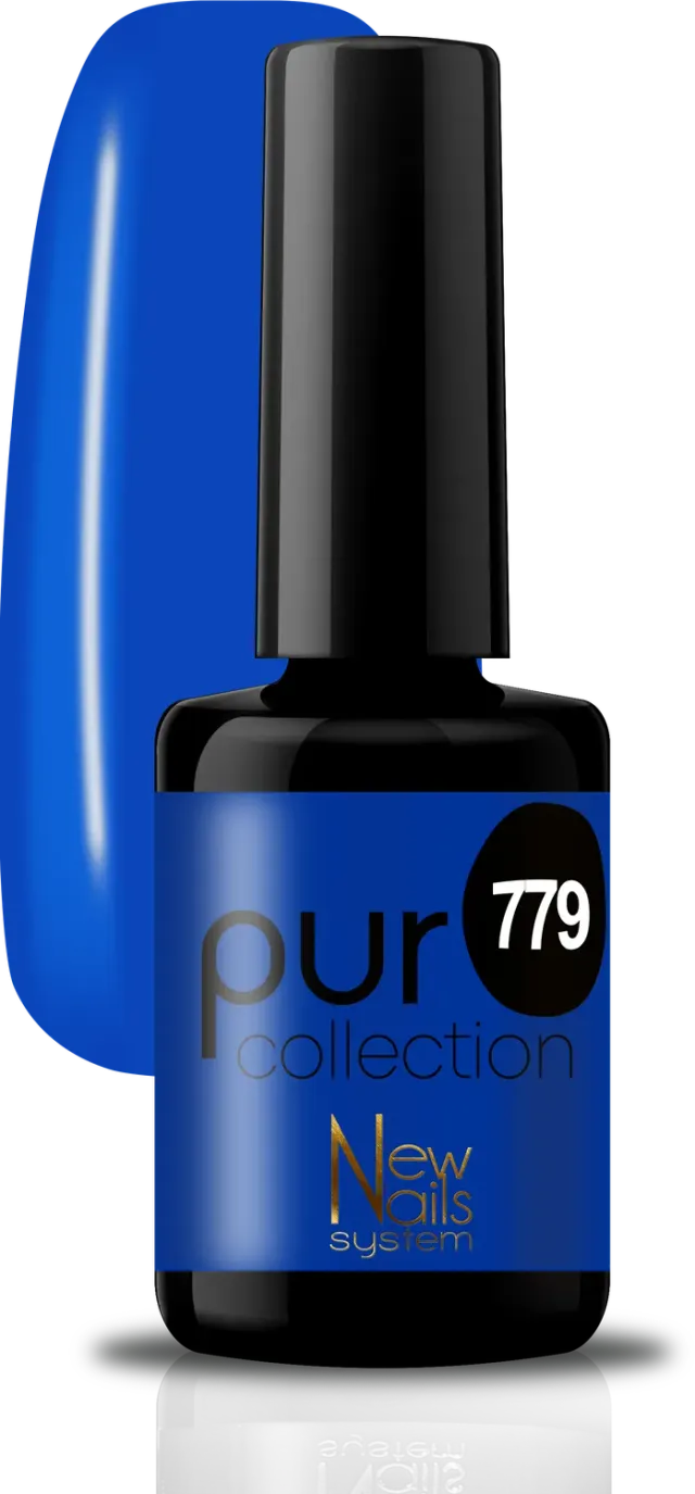 New Nails System Tropical Sunset 779 semipermanente blu elettrico UV LED