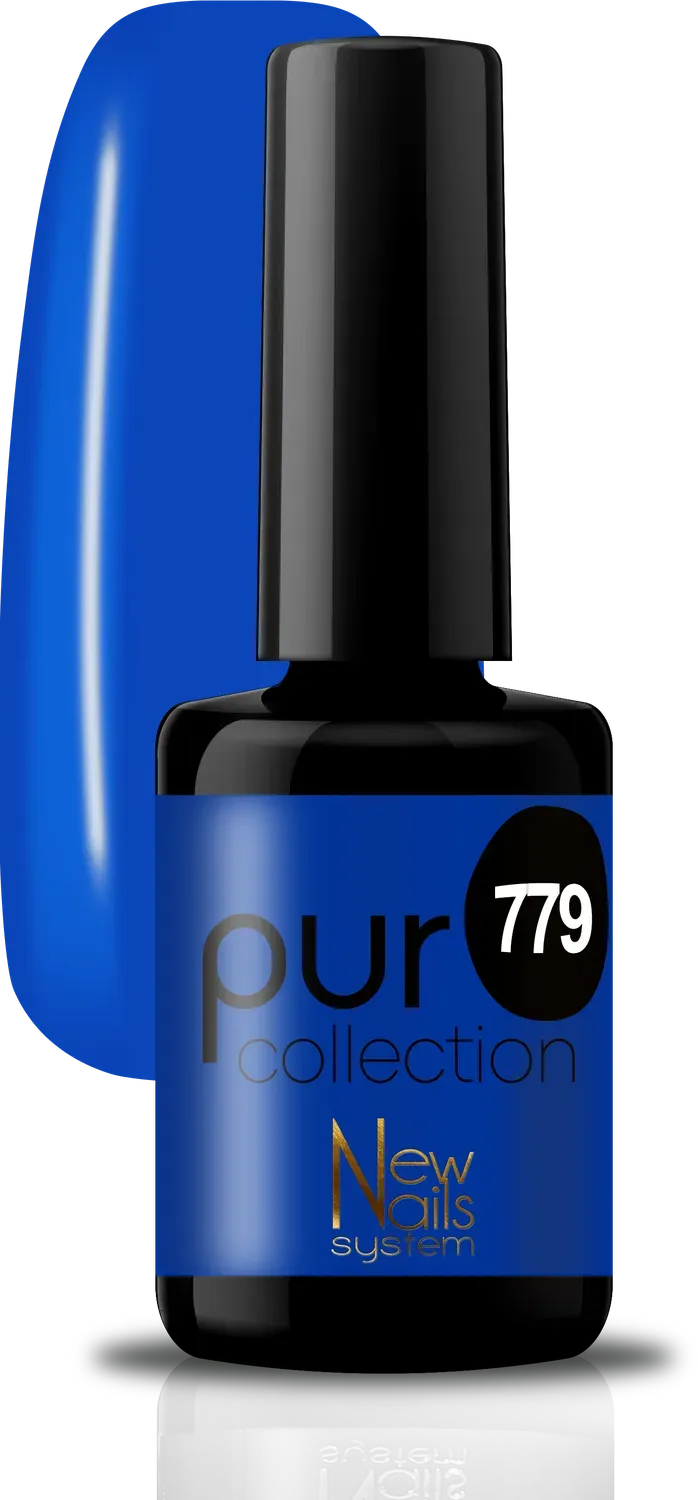 New Nails System Tropical Sunset 779 semipermanente blu elettrico UV LED