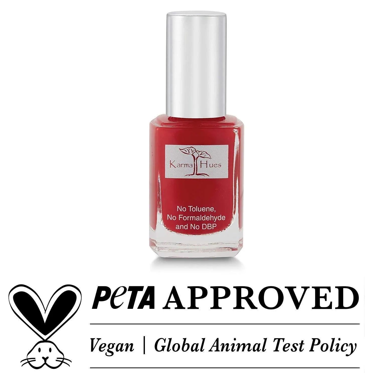 Karma Organic Red and Even smalto unghie rosso coprente