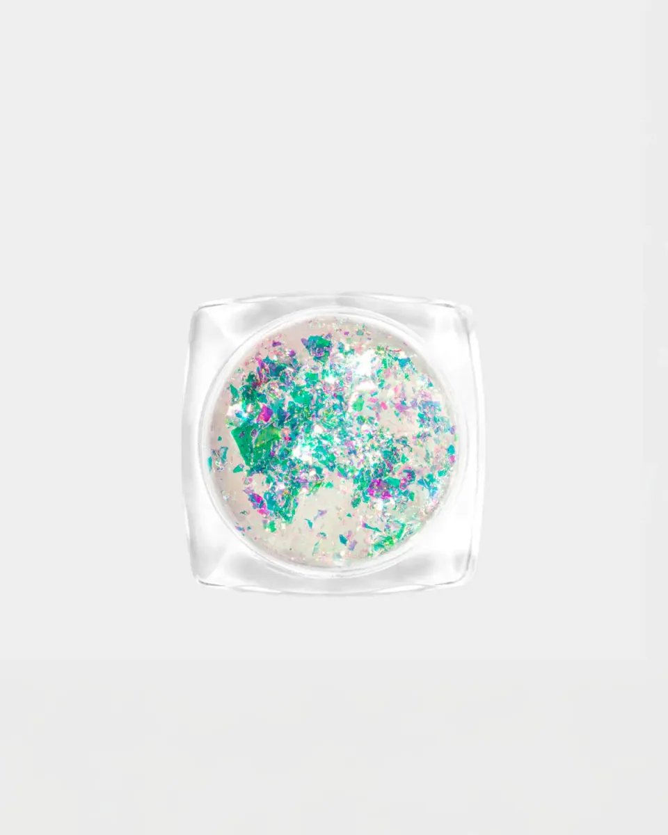 Mesauda Unicorn Ride frammenti nail art 0,3 g iridescenti