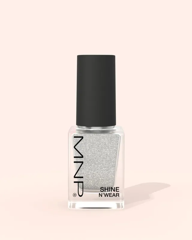 Mesauda Shine N'Wear 272 Étoile smalto glitter 10 ml argento