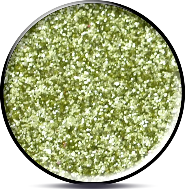 New Nails System EG21 Ombretto Glitter Solo Cialda Green Light