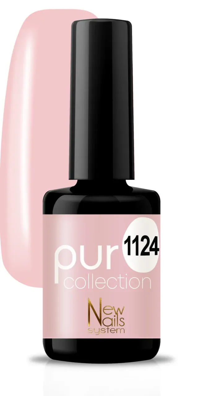 New Nails System Scent of Roses 1124 smalto semipermanente pink