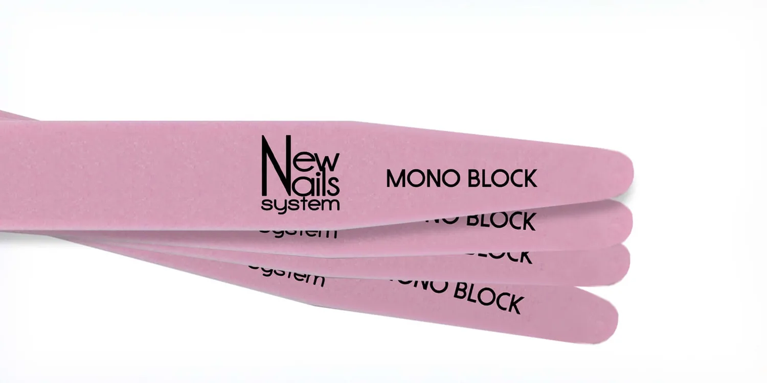 New Nails System Diamond Base Acciaio Inox Supporto Lime Monouso