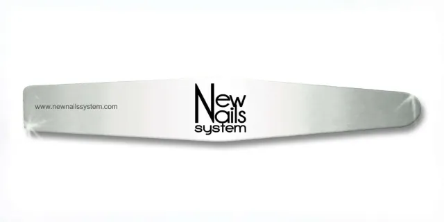New Nails System Diamond Base Acciaio Inox Supporto Lime Monouso
