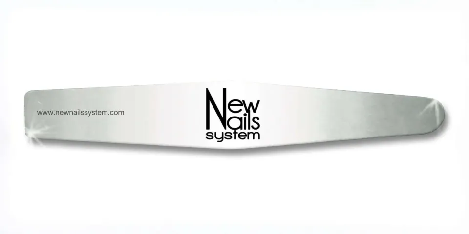 New Nails System Diamond Base Acciaio Inox Supporto Lime Monouso