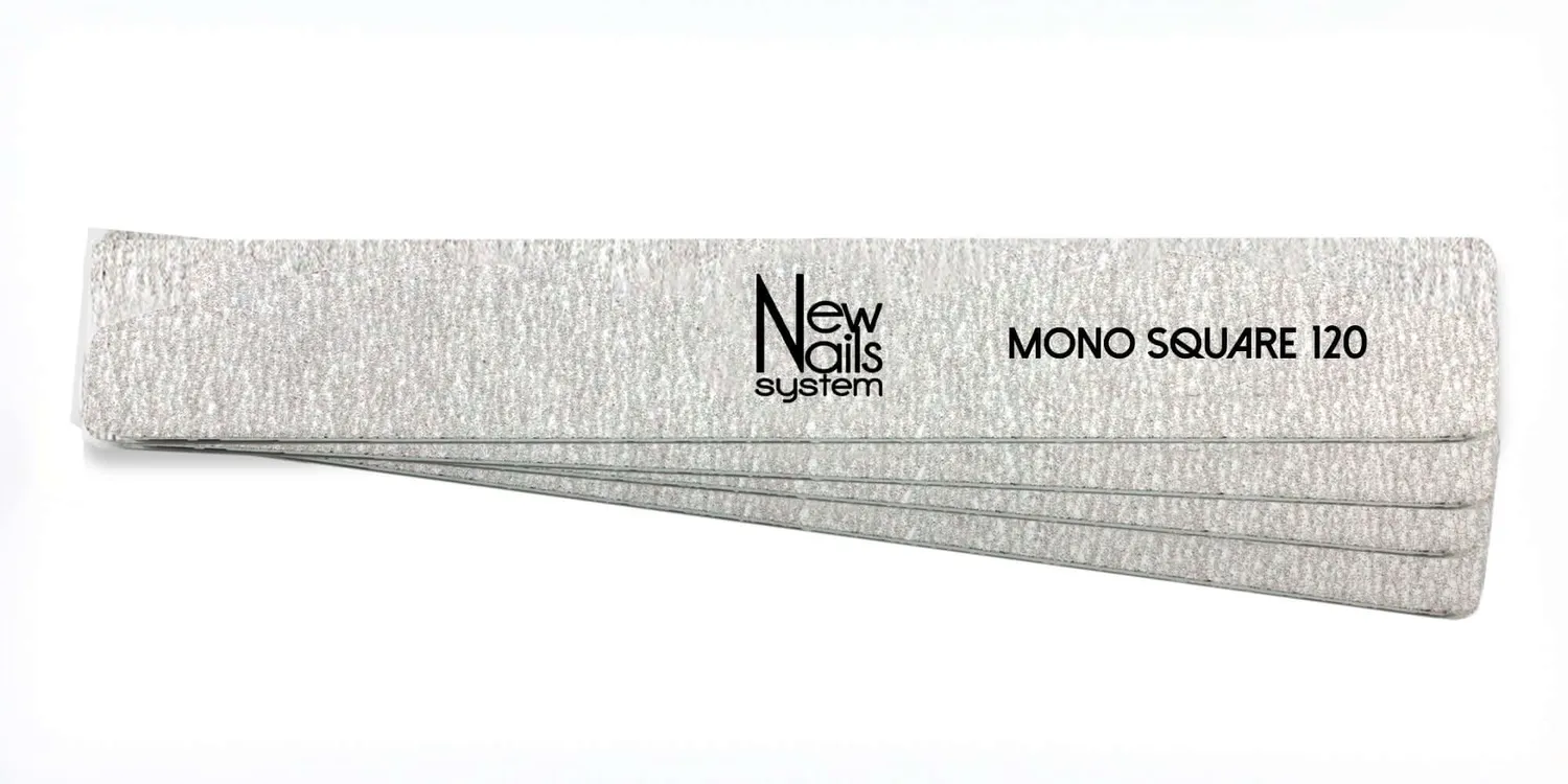 New Nails System Square base acciaio supporto lime monouso