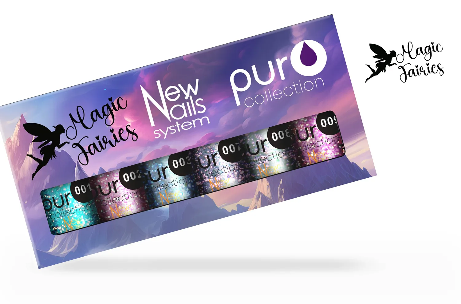New Nails System Magic Fairies Set 6 Smalti Semipermanenti