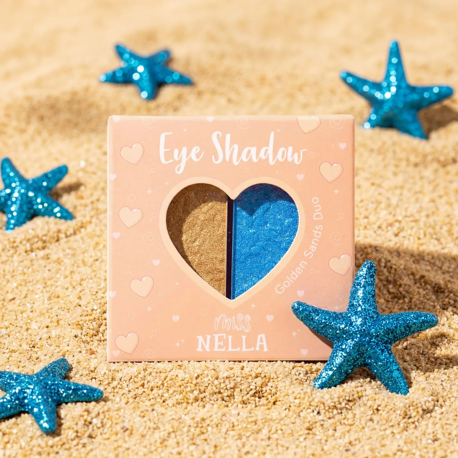 Miss Nella Golden Sands ombretto bambina blu oro