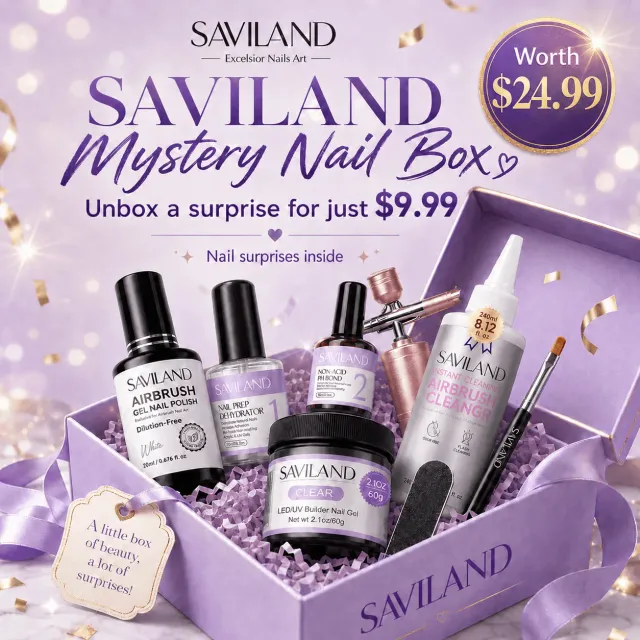 Saviland Premium Mystery Box unghie sorpresa 1 pz