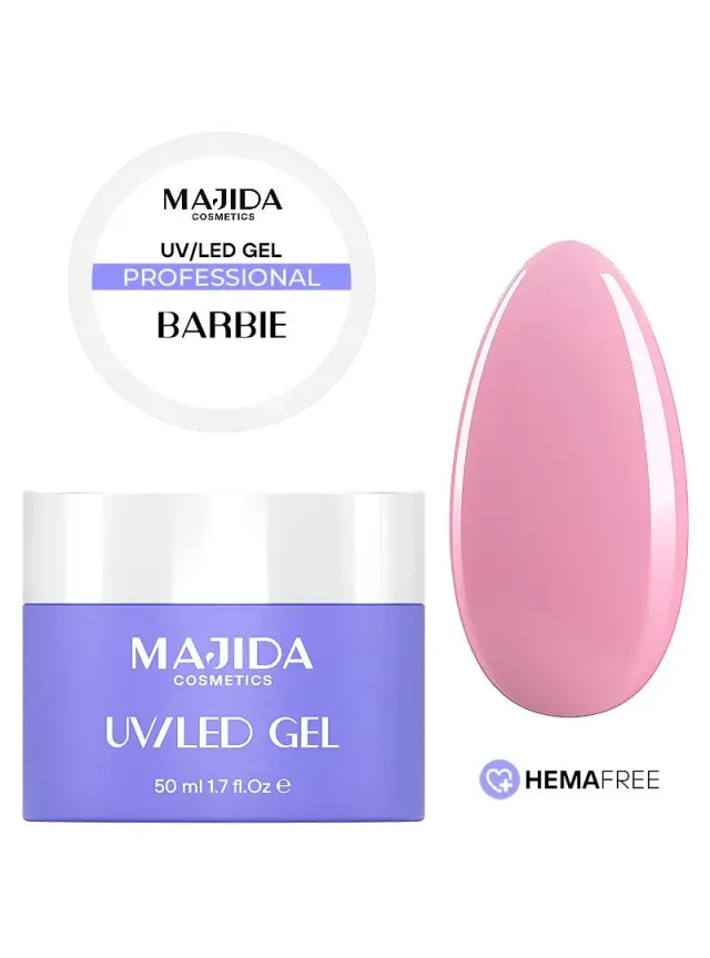 Majida Barbie gel ricostruzione 50 ml cover rose HEMA free
