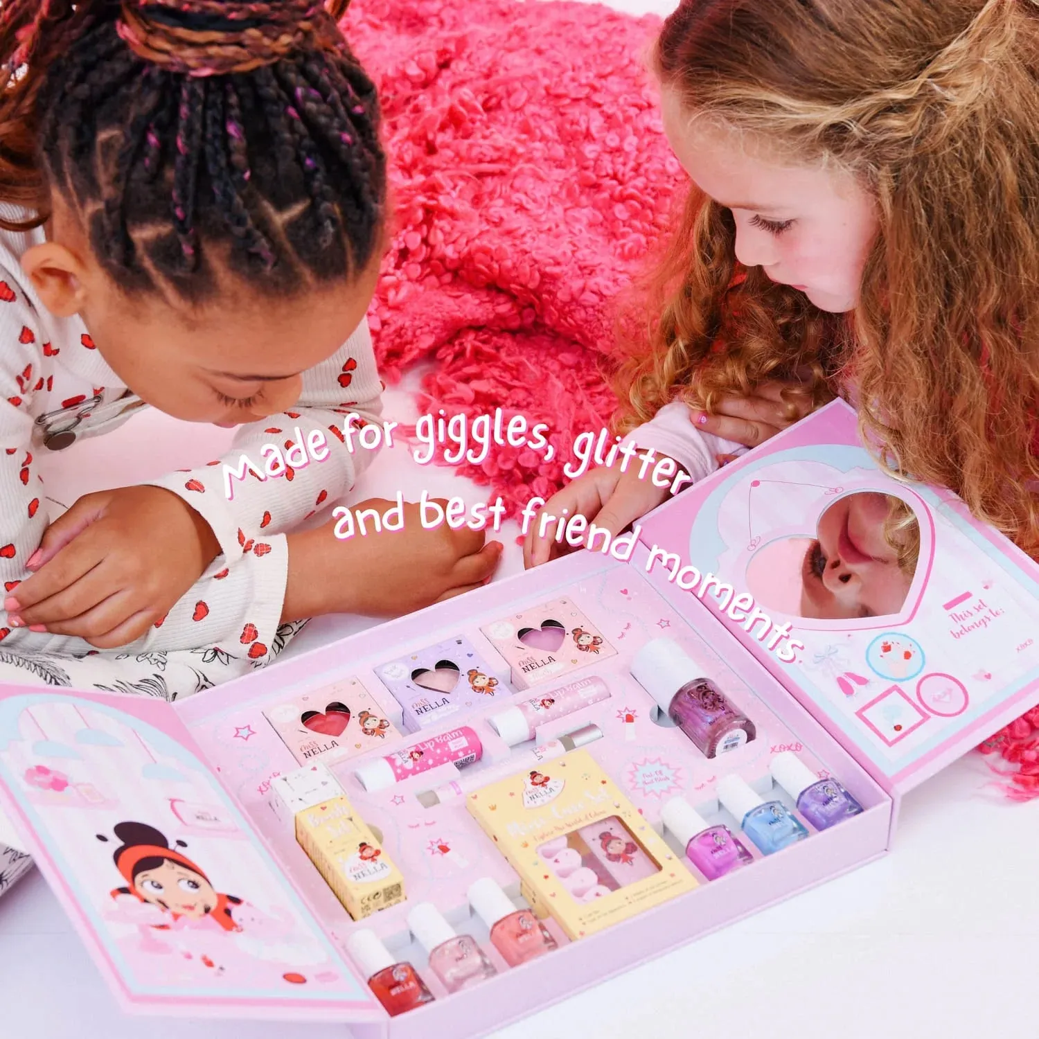 Miss Nella Sparkle & Glow Studio set trucco bambina valigetta