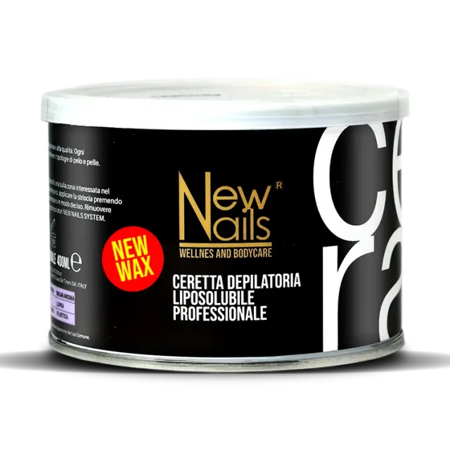 New Nails System Carbon Black cera depilatoria barattolo 400 ml