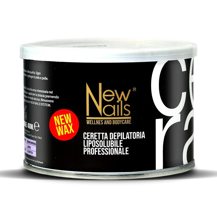 New Nails System Carbon Black cera depilatoria barattolo 400 ml