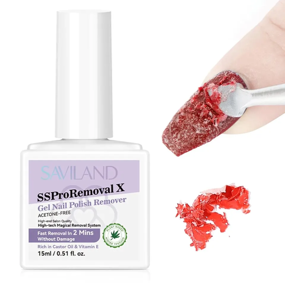 Saviland Remover Smalto Gel Rapido 2 minuti delicato