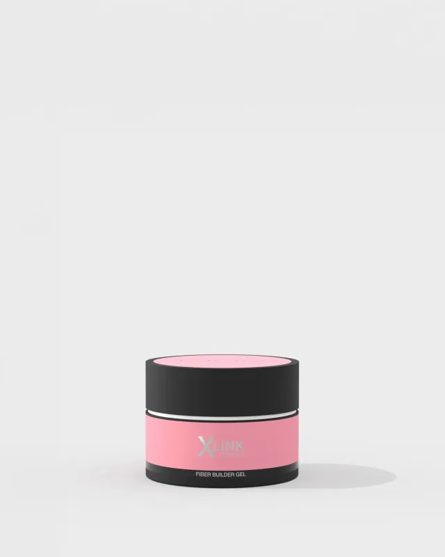 Mesauda Xlink Fiber Builder Gel Cover Rosa Resistente