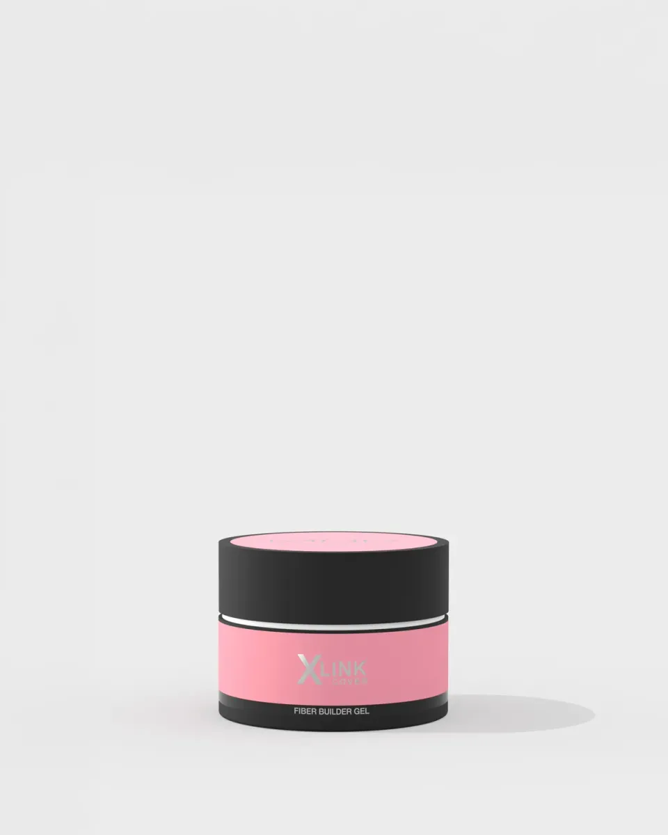 Mesauda Xlink Fiber Builder Gel Cover Rosa Resistente