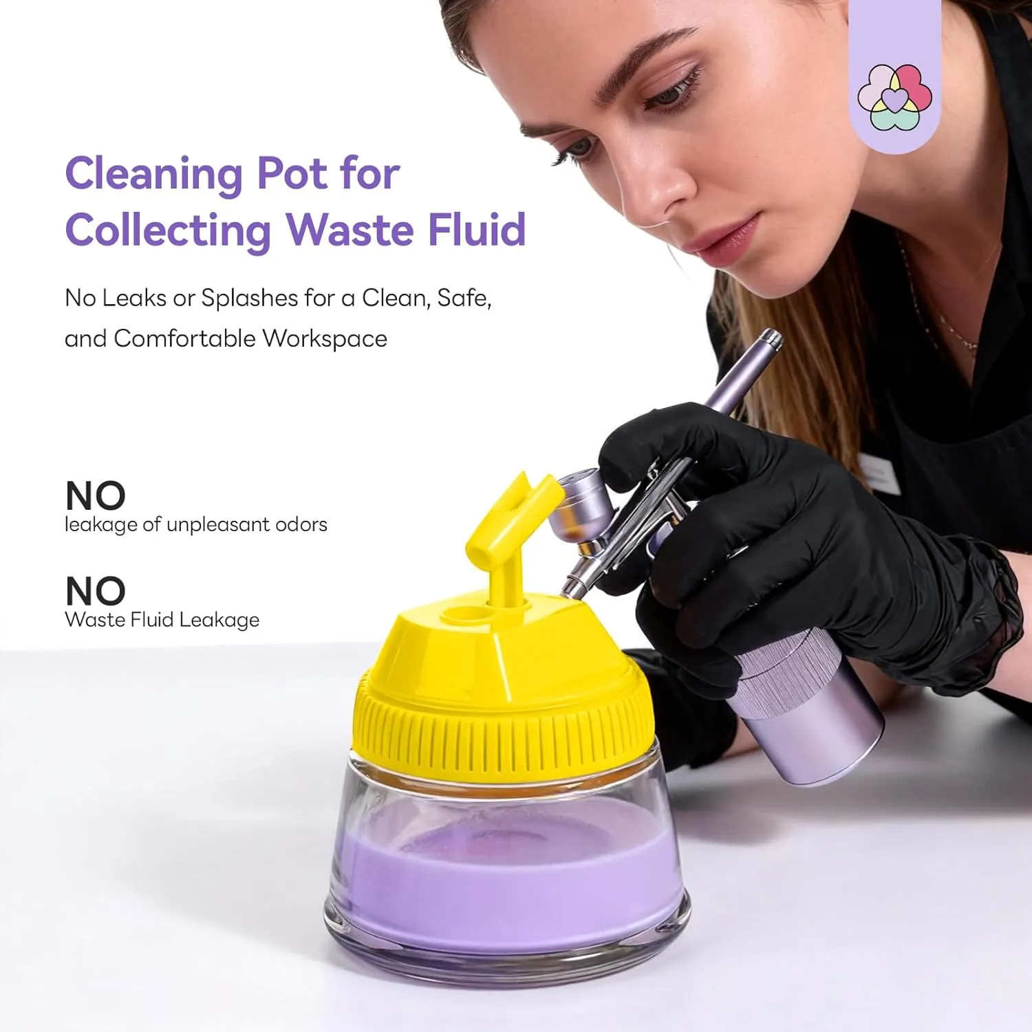 Saviland Cleaner kit pulizia aerografo inodore bassa