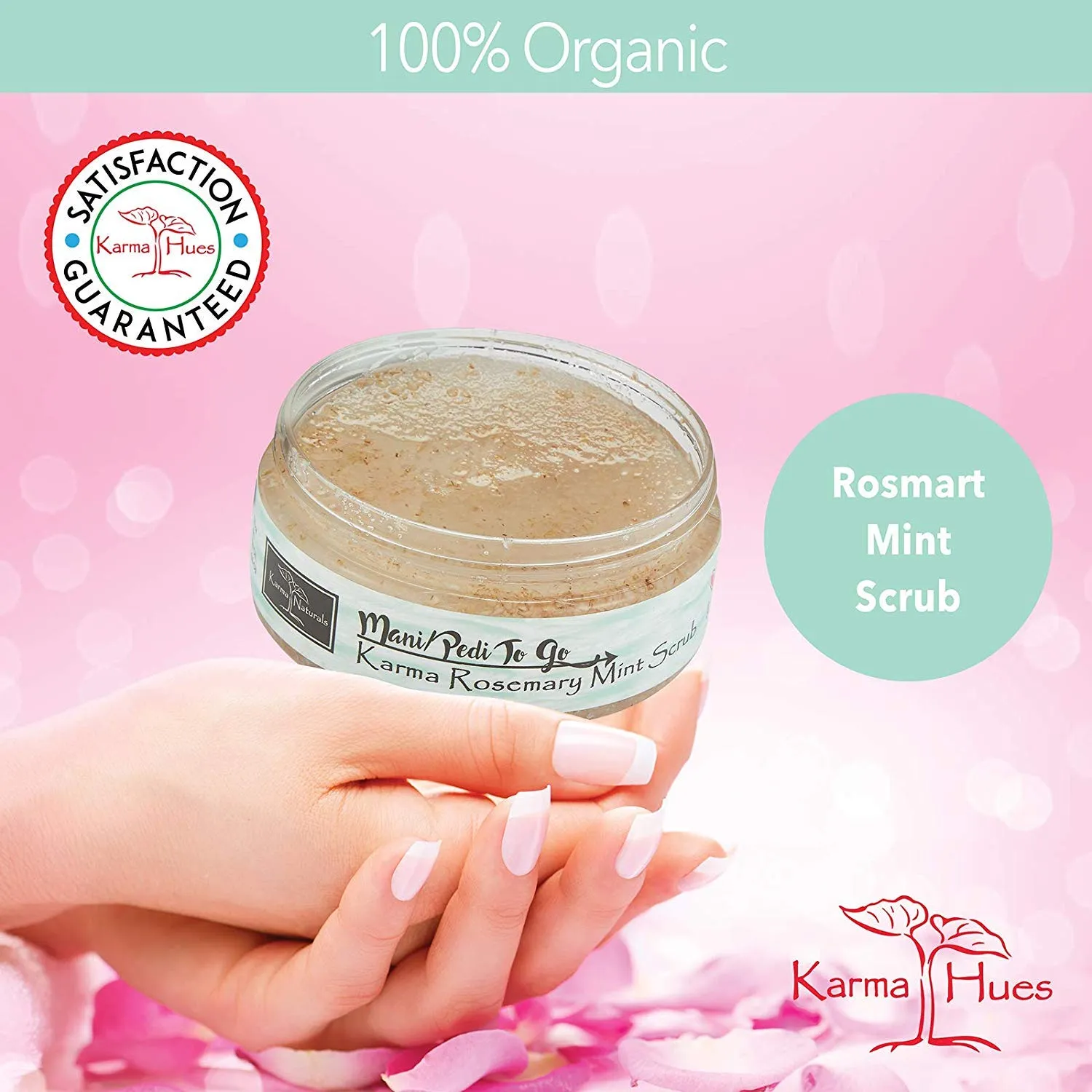 Karma Organic Rosmarino Menta scrub corpo esfoliante naturale