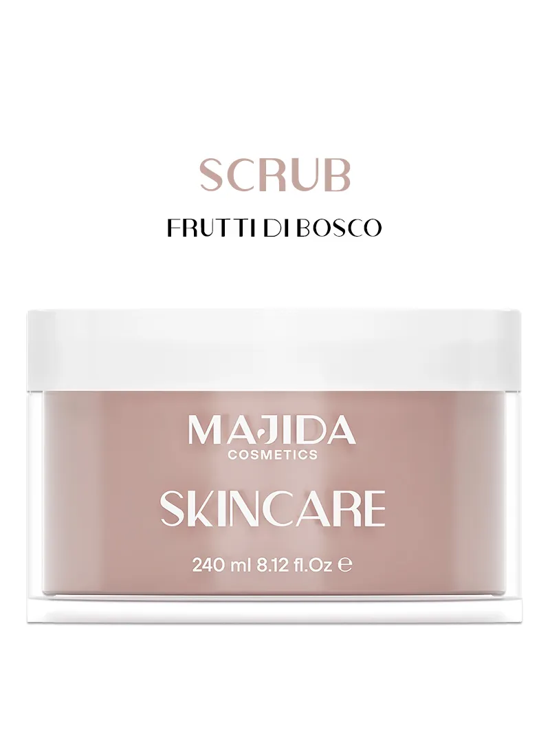 Majida Cosmetics Scrub Frutti di Bosco 240 ml corpo esfoliante